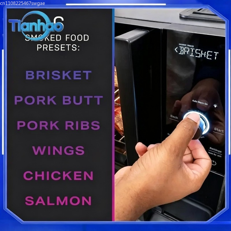 Electric Smoker Bbq - С активной системой фильтрации дыма для