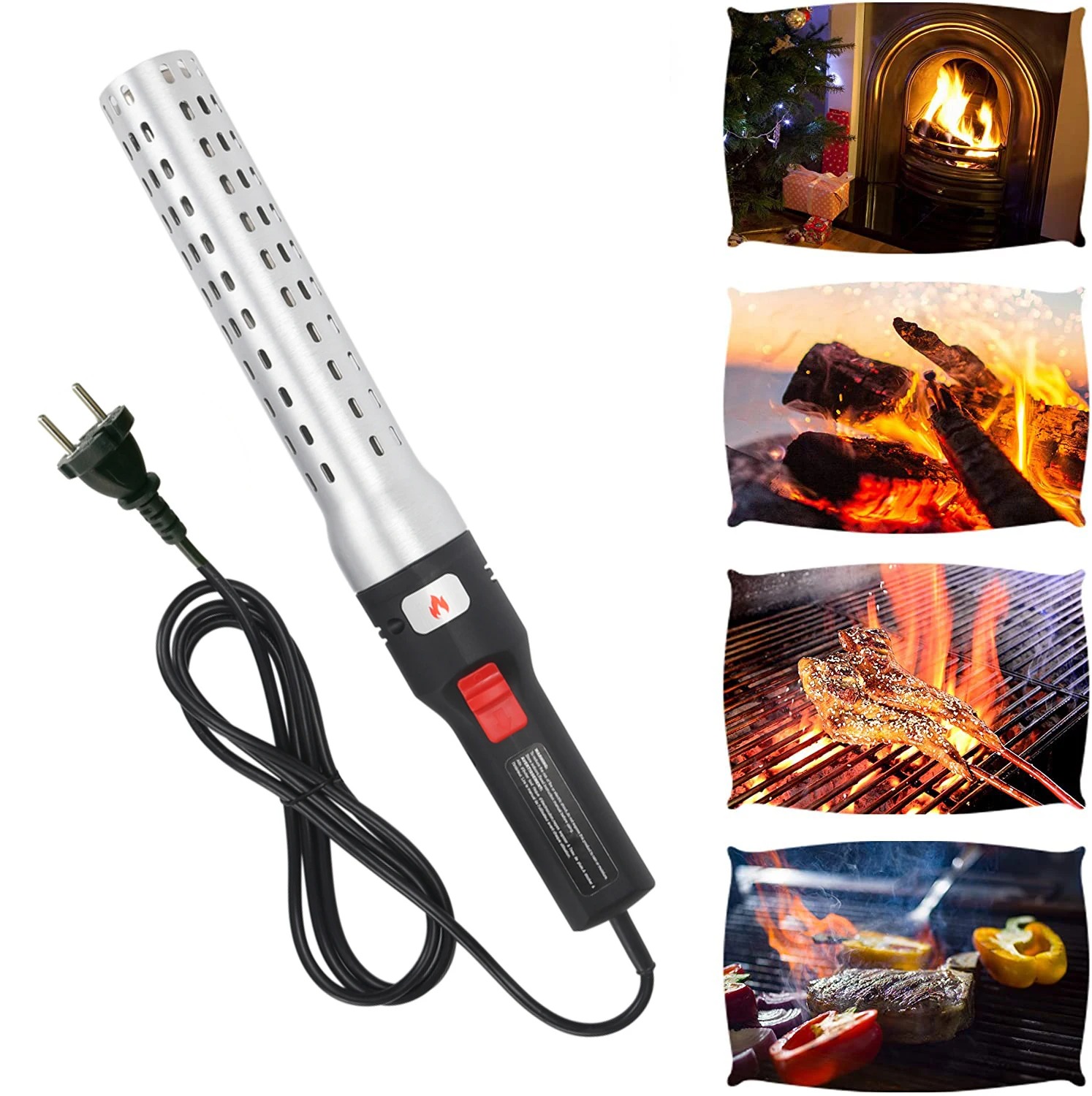 Electric Smoker Bbq - Стартер для барбекю, угольная зажигалка, электрическая