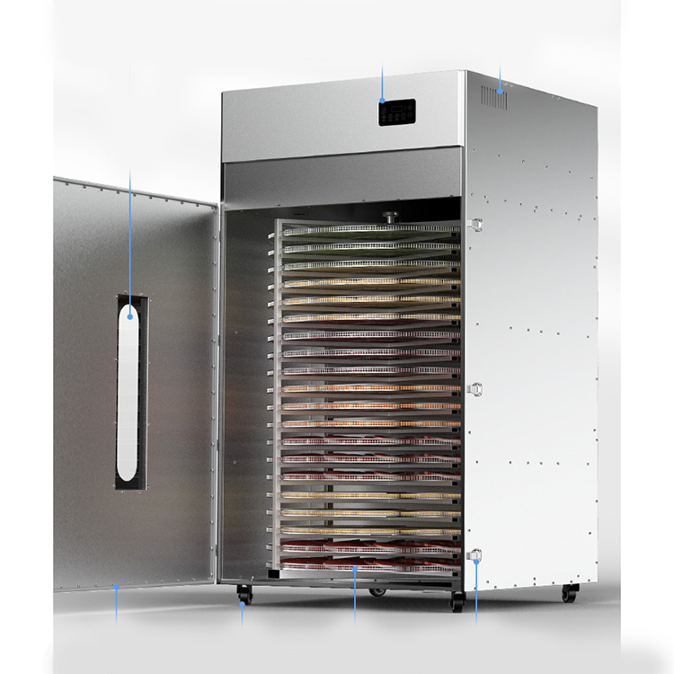 Dehydrator Tray Electric - 20-слойные обезвоживающие вращающиеся подносы, большая емкость,