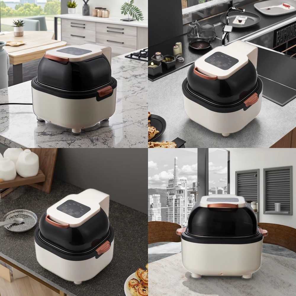 Air Fryer 5L Digital - Электрическая аэрофритюрница OUSHENG 5 л безмасляная