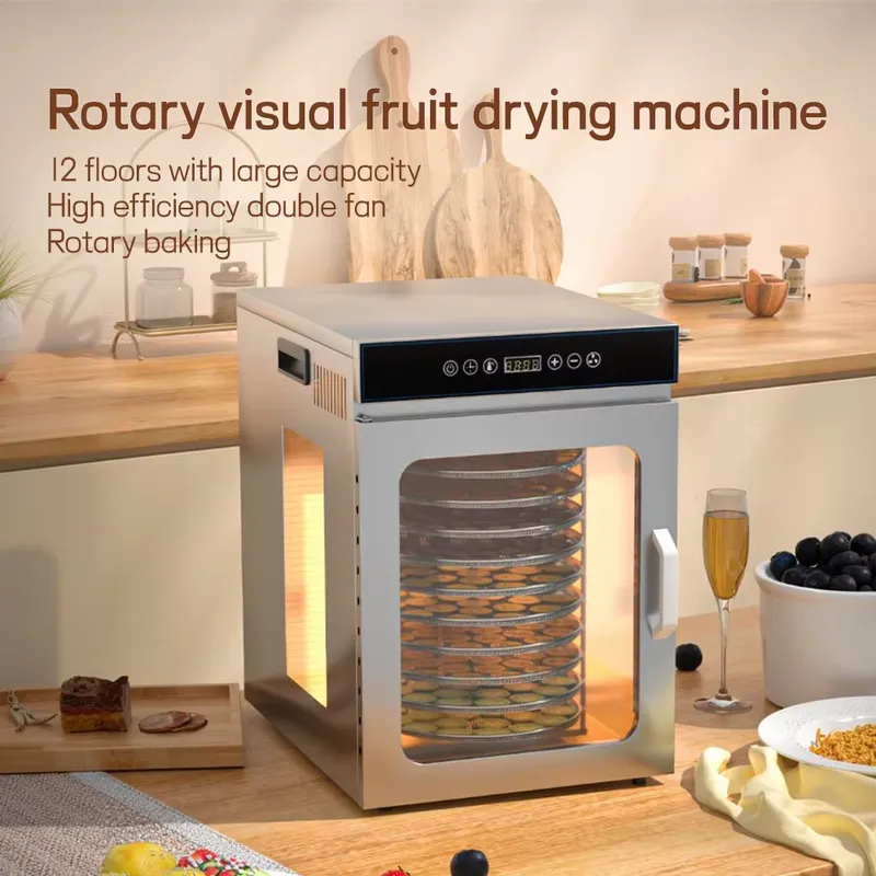 Dehydrator Tray Electric - Электрическая роторная сушилка для продуктов на
