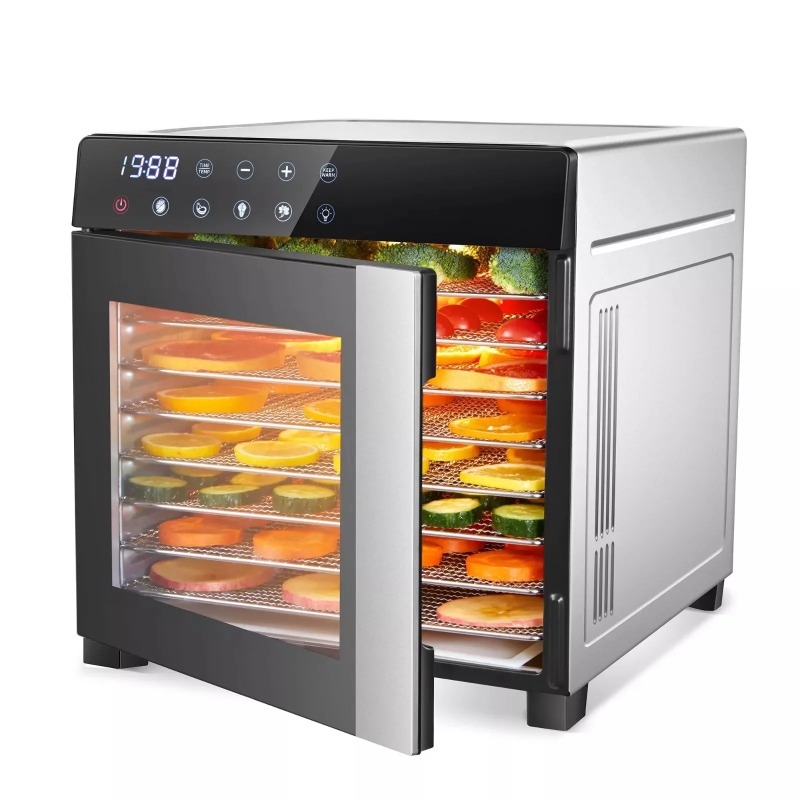 Dehydrator Tray Electric - 8 лотков из нержавеющей стали, 600
