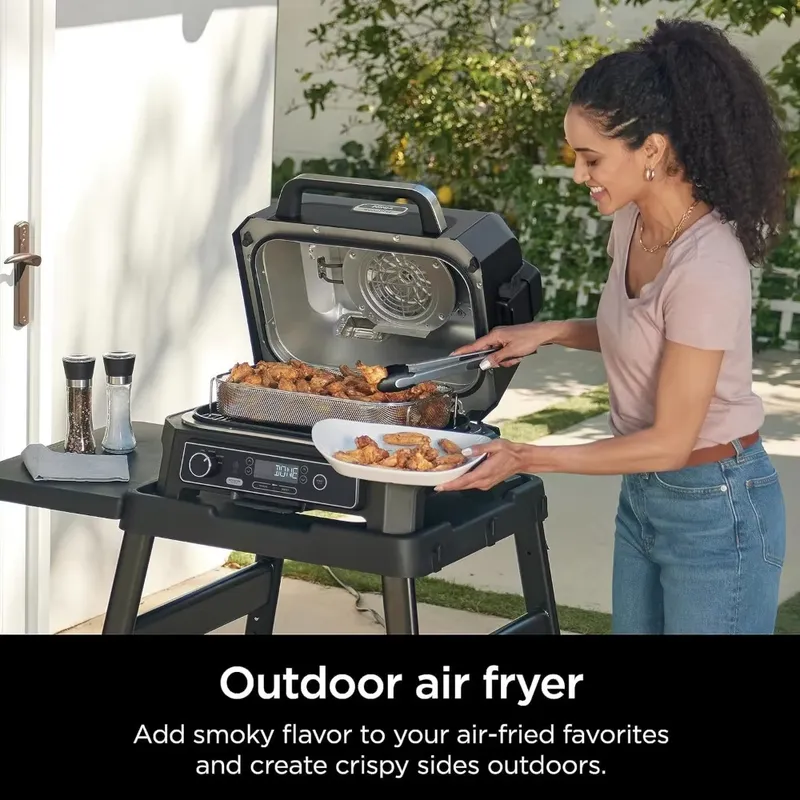 Уличный гриль-коптильня Woodfi – обзор и цена Electric Smoker Bbq
