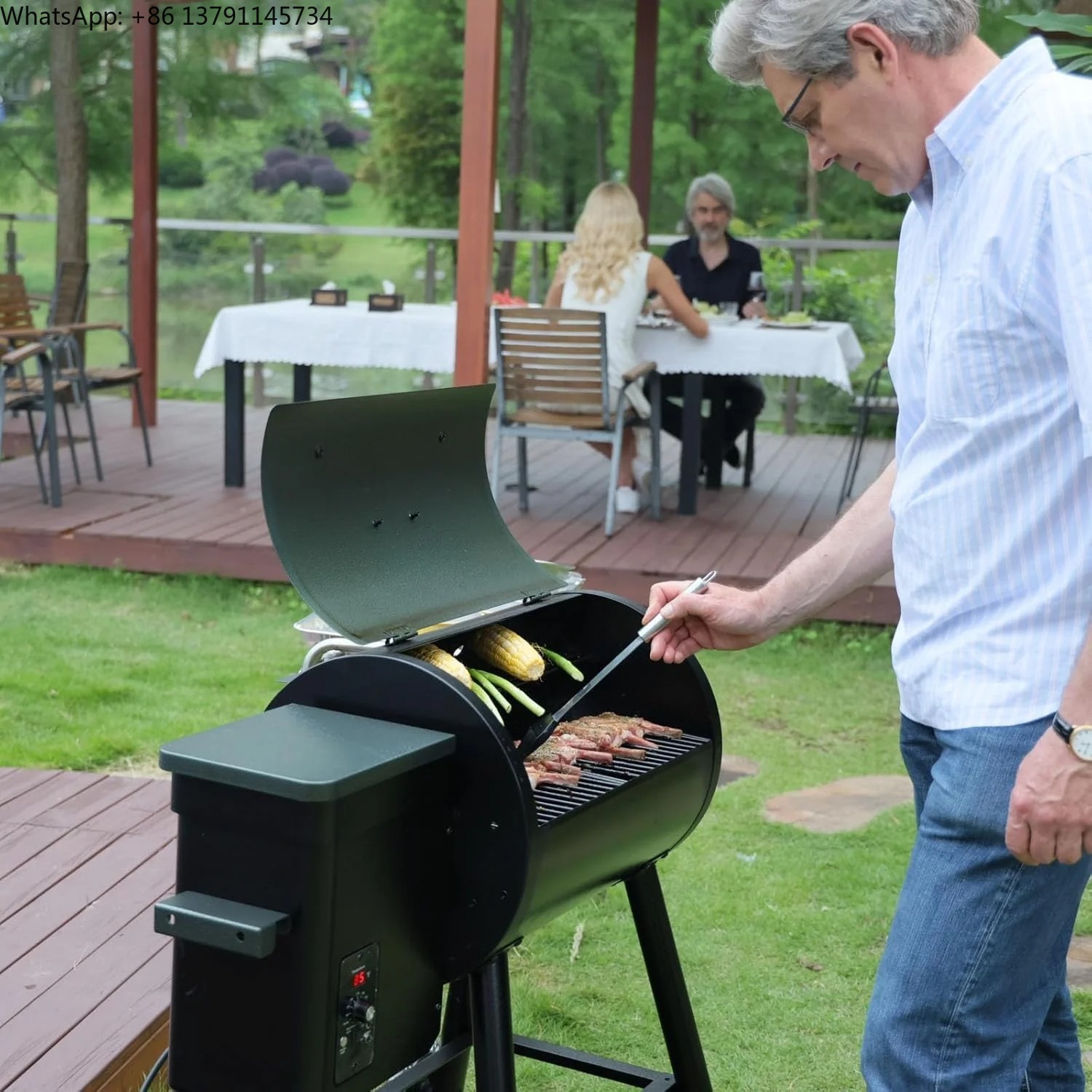 Электрический гриль-коптильня  – обзор и цена Electric Smoker Bbq