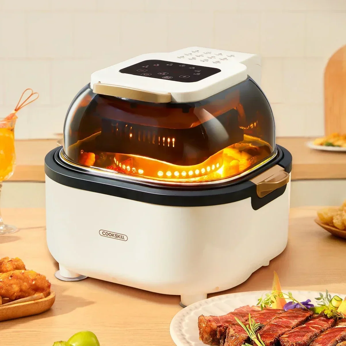 Визуальная аэрофритюрница для  – обзор и цена Air Fryer 5L Digital
