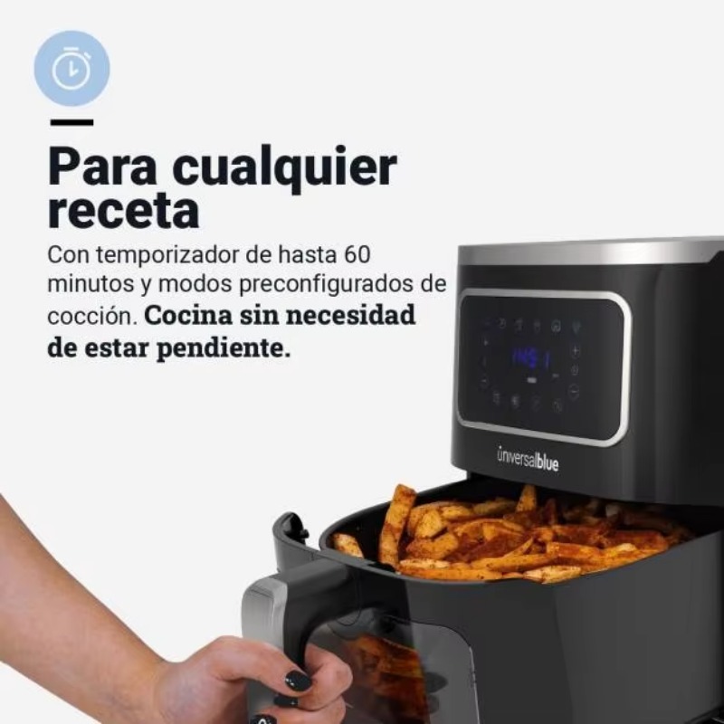 Аэрофритюрница 6005B, 5 л, сов – обзор и цена Air Fryer 5L Digital