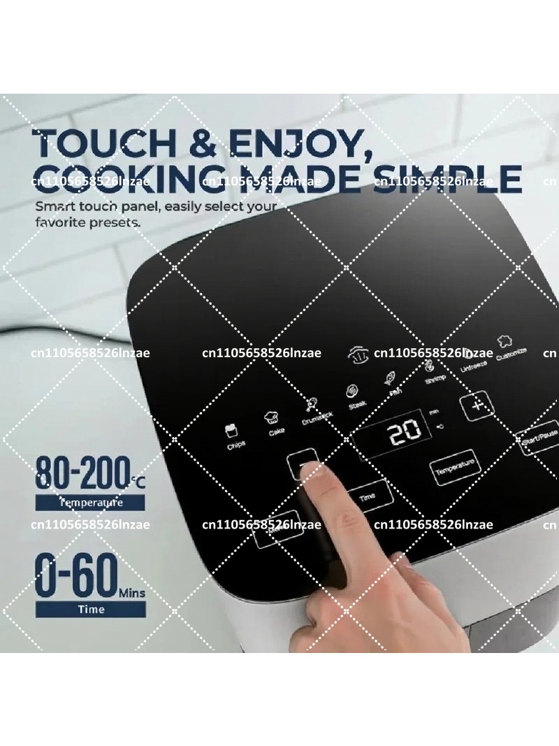 5-литровая цифровая фритюрница – обзор и цена Air Fryer 5L Digital