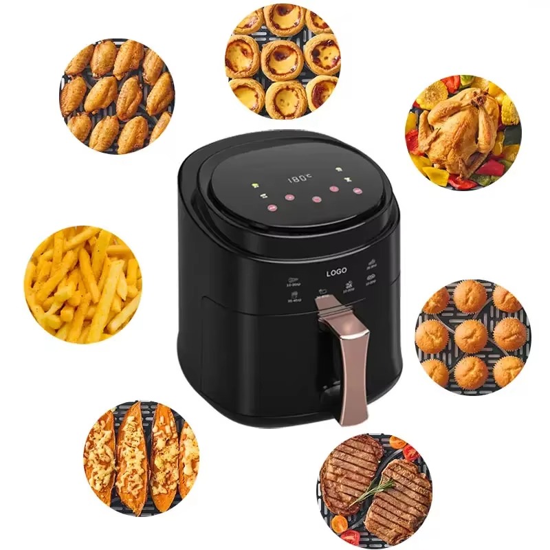 2800 Вт, 5 л, 6 л, 8 л, фритюр – обзор и цена Air Fryer 5L Digital