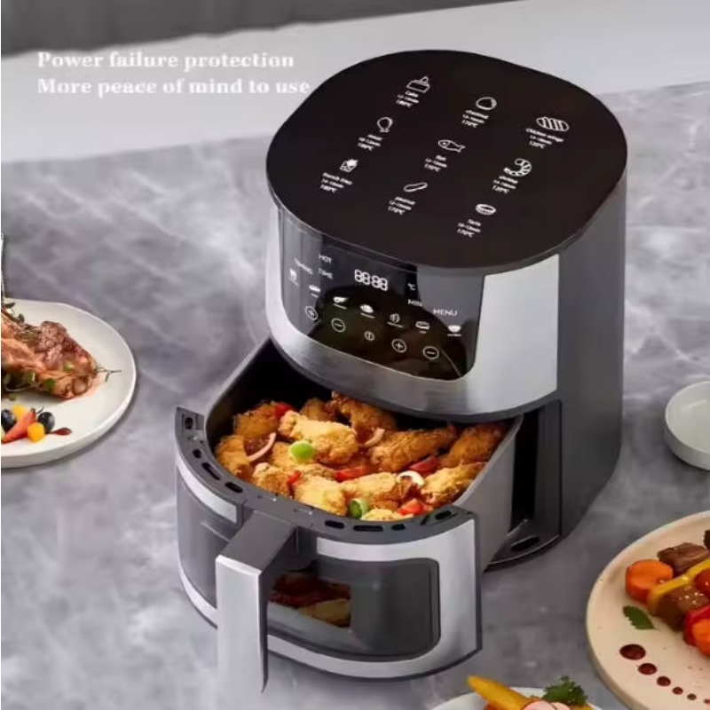 Электрическая цифровая аэрофри – обзор и цена Air Fryer 5L Digital