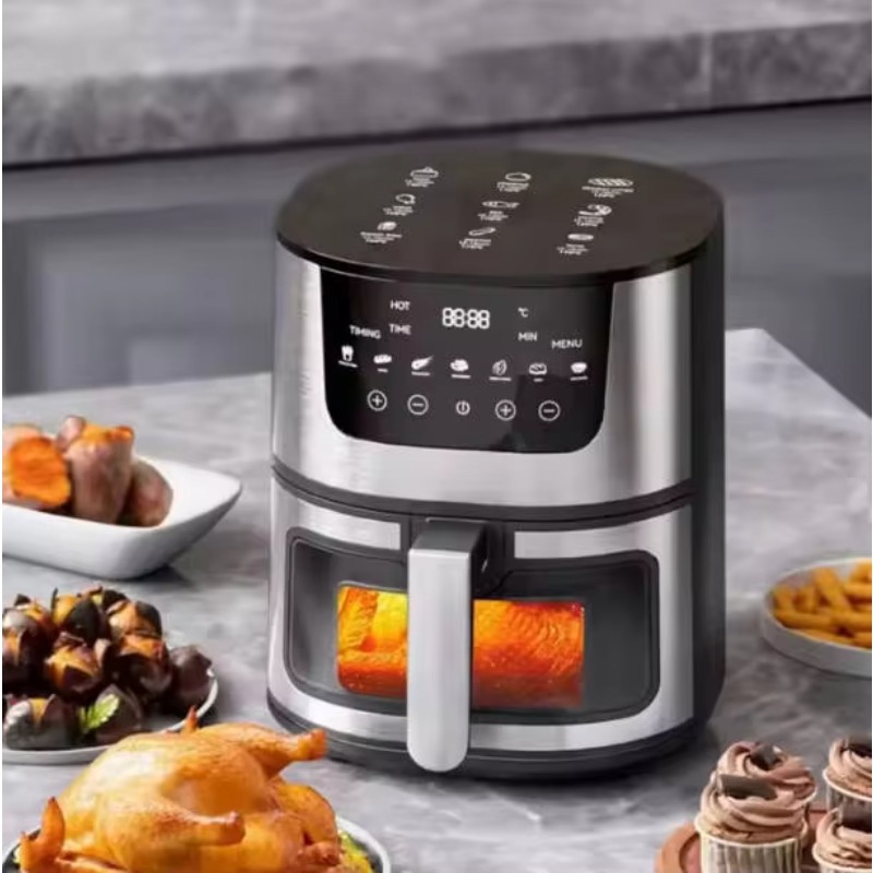 Электрическая цифровая аэрофри – обзор и цена Air Fryer 5L Digital